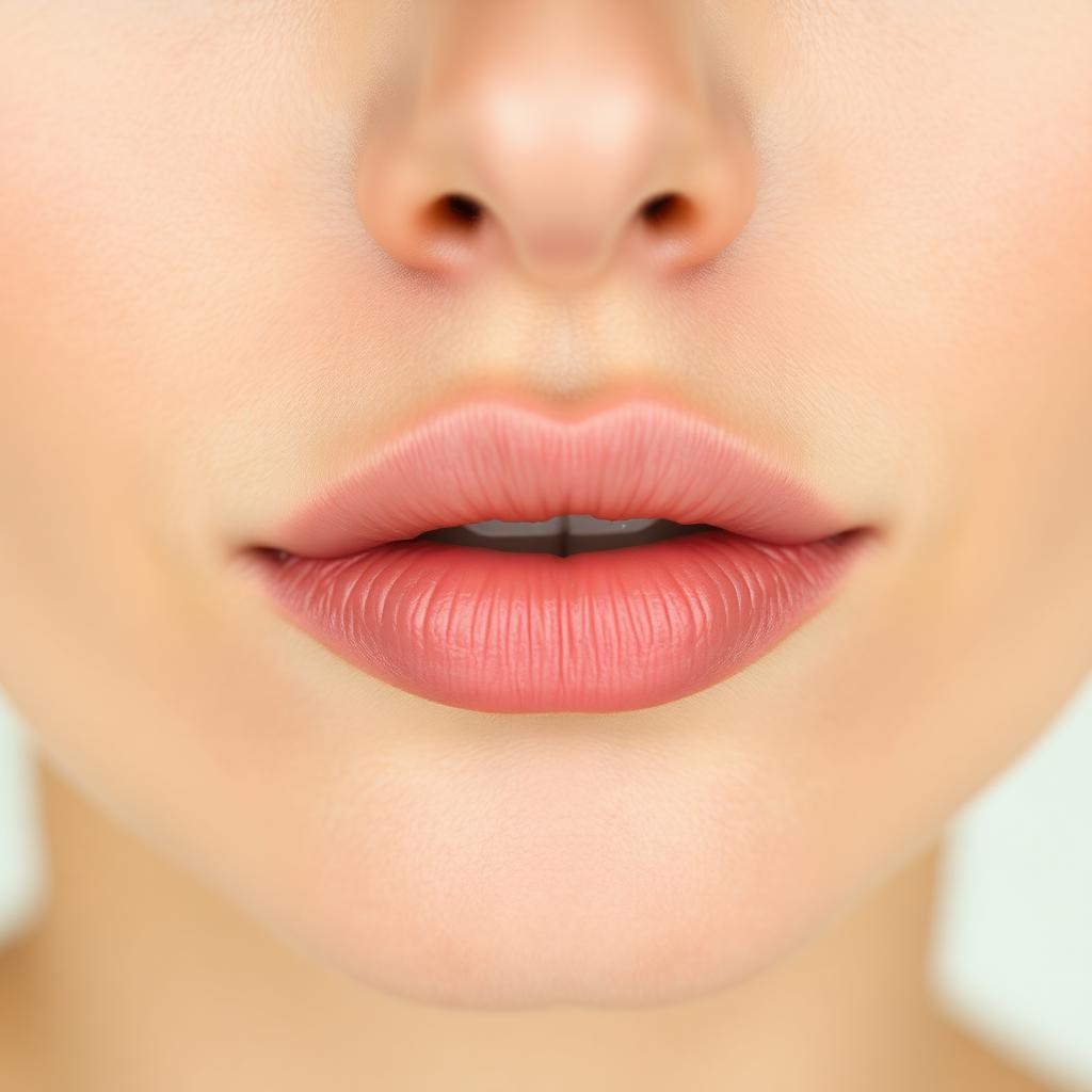 Lip Filler before